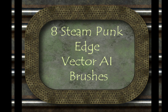8 Steam Punk Illustrator Brushes