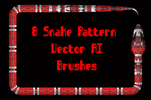 Elevating Digital Design with 8 Snake Illustrator Brushes: A Strategic Asset for Modern Creatives