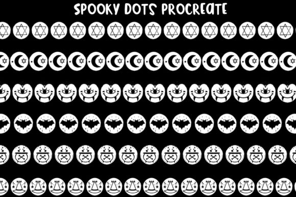 Evaluating Spooky Dots Halloween Brushes for Digital Illustration