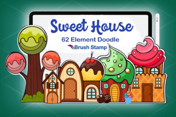 House Build DIY Design Brushes Stamps Guide