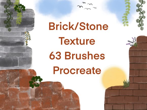 Master Realistic Brick & Stone Textures in Procreate