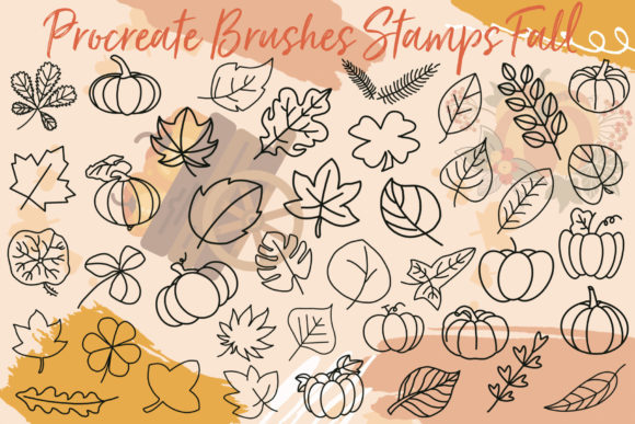 Mastering Autumn Aesthetics with Procreate Stamp Brushes