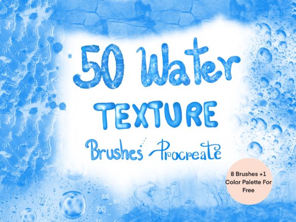 Mastering Digital Fluidity: A Deep Dive into the 50 Water Texture Brushes for Procreate