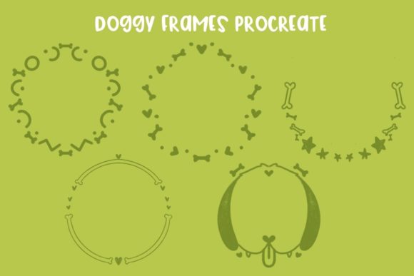Unleash Creativity with Doggy Frames Procreate Brushes